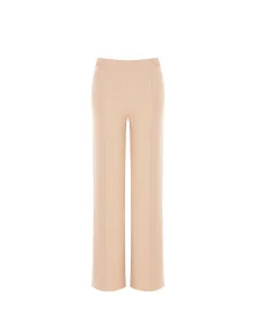 Rinascimento Scuba Crepe Palazzo Trousers with Elasticated Waist