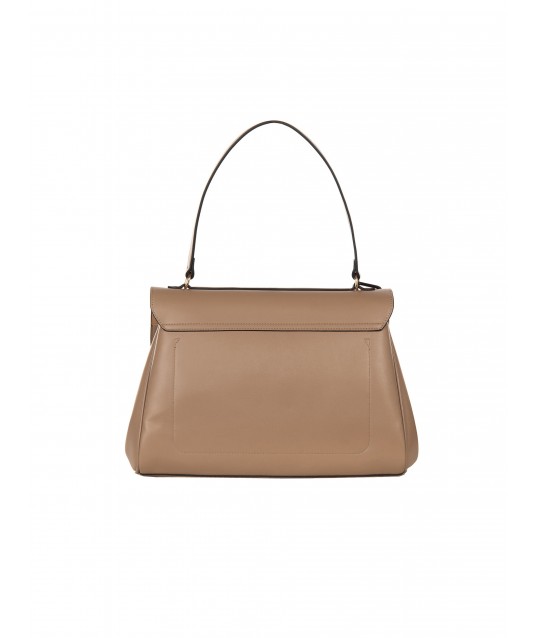 Borsa A Spalla In Similpelle Liscia Con Charms Decorativi E Tracolla Rimovibile Rinascimento
