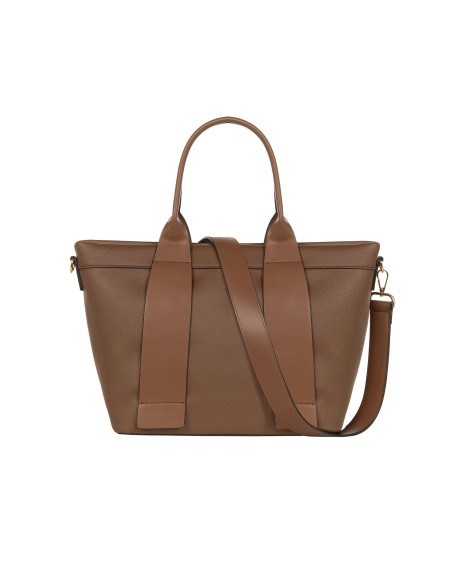 Tote Bag Dal Design Essenziale In Similpelle Con Tracolla Rimovibile Rinascimento