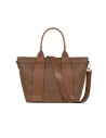 Minimalist-style faux leather tote bag with a removable shoulder strap – Rinascimento