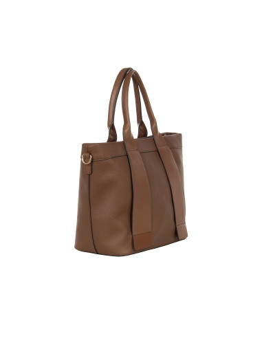 Sac fourre-tout au design épuré en simili cuir avec bandoulière amovible « Rinascimento »