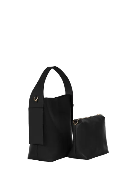 Maxi Borsa In Similpelle Con Pochette Interna E Tracolla Rimovibile Rinascimento