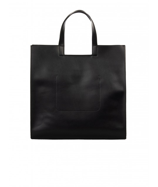 Maxi Borsa Shopper In Similpelle Con Tracolla Rimovibile E Charms Decorativi Rinascimento