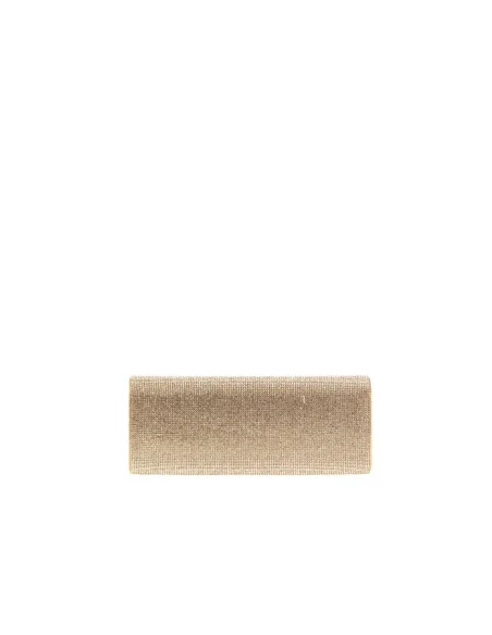 Pochette recouverte de strass avec bandoulière en chaîne « Rinascimento »