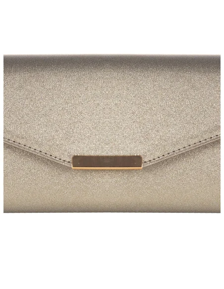 Pochette Glitter Con Tracolla Catena Rinascimento