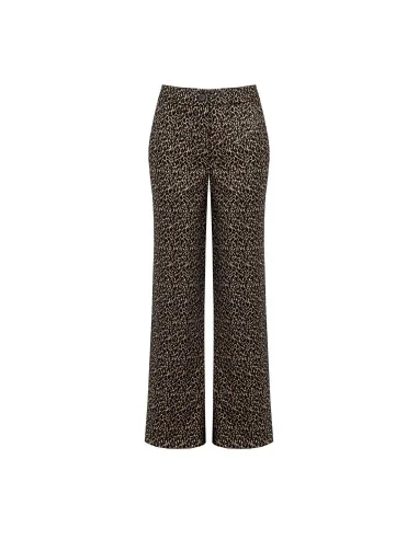 Pantaloni Dritti Maculati Con Tasche Rinascimento