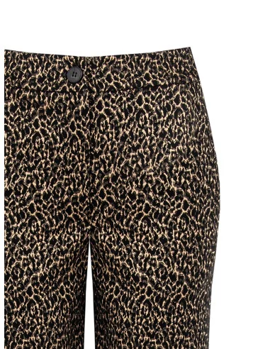 Pantaloni Dritti Maculati Con Tasche Rinascimento