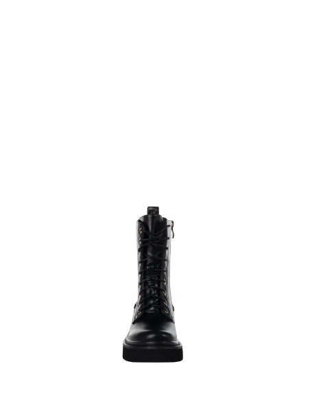 Bottines « Rinascimento » avec motif métallique au talon