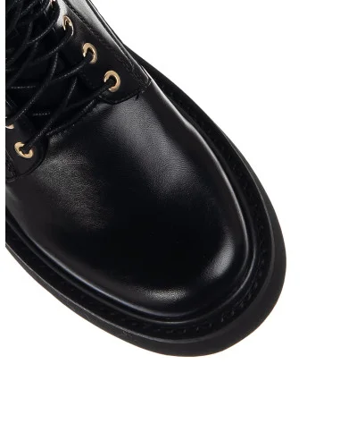 Bottines « Rinascimento » avec motif métallique au talon