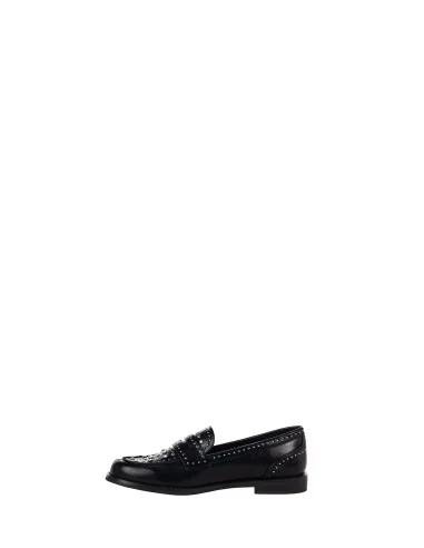 Mocassins à clous et strass « Rinascimento »