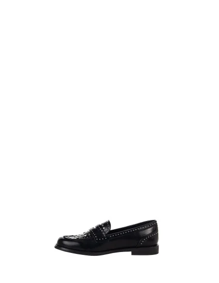 Rinascimento Studded and Rhinestone Loafers