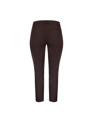 Pantalon cigarette pour femmes rondes en tissu technique avec élastique à l'arrière - Rinascimento Curvy