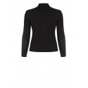 Curvy Fitted Blazer Jacket in Scuba Crepe with RR Rinascimento Curvy Logo Zip