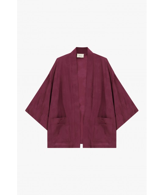 Dixie Loose-Fit Kimono Blazer with Front Pockets
