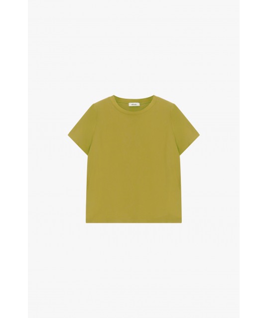 T-Shirt Con Maniche Corte E Taglio Dritto Dixie