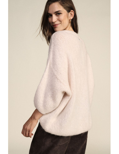 Dixie Oversized Jumper with Wide Sleeves - Vestiti Firmati Life Smiles