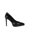 Rinascimento Platform Stiletto Pumps in Coconut-Effect Faux Leather
