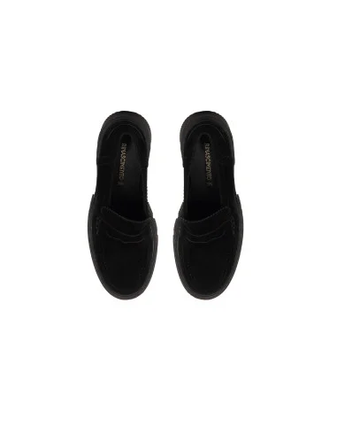Chunky Loafers in Faux Dainetto Leather by Rinascimento