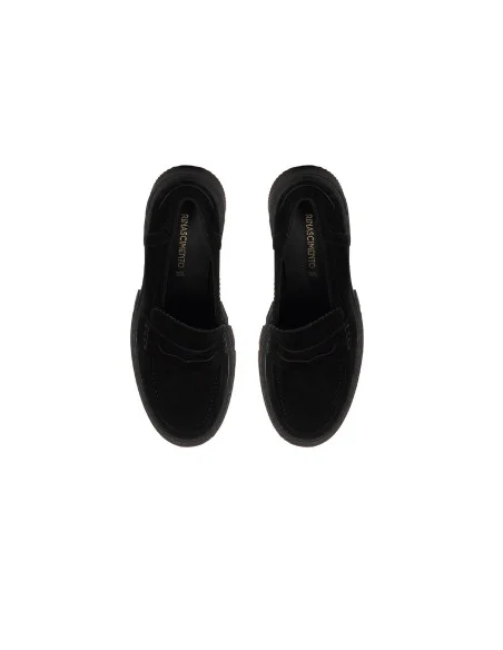 Chunky Loafers in Faux Dainetto Leather by Rinascimento
