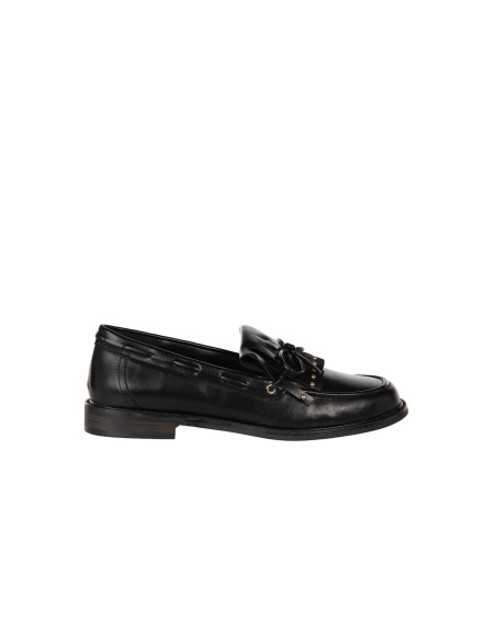 Mocassini In Similpelle Con Piccole Borchie Decorative Rinascimento