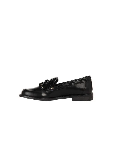 Faux-leather Loafers with Small Decorative Studs by Rinascimento