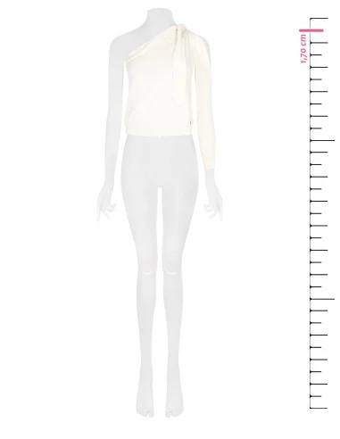 Lightweight Top with a Knot on the Shoulder – Rinascimento