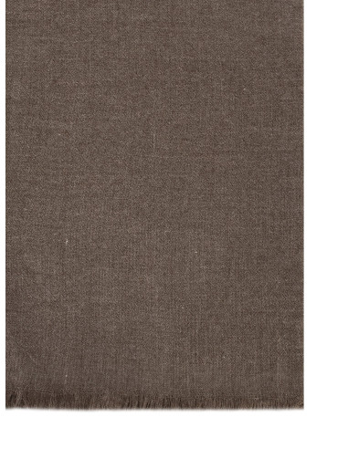 Viscose Blend Scarf with Fringed Hem Rinascimento