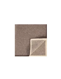 Écharpe en tissu chaud à rayures transversales Rinascimento