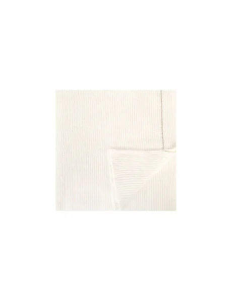 Sciarpa In Misto Viscosa E Angora Con Decoro In Lurex Rinascimento