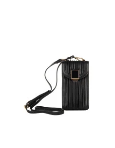 Sac de voyage en similicuir plissé avec bandoulière amovible Rinascimento