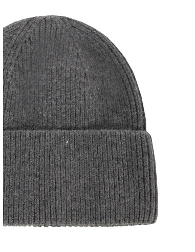 Viscose and Wool Blend Beanie with Micro Sequins – Rinascimento - V...