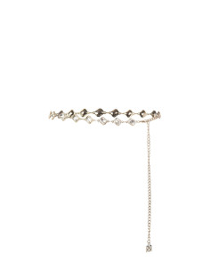 Rinascimento-style Jewelled Chain Belt with Cabochon Crystals 2