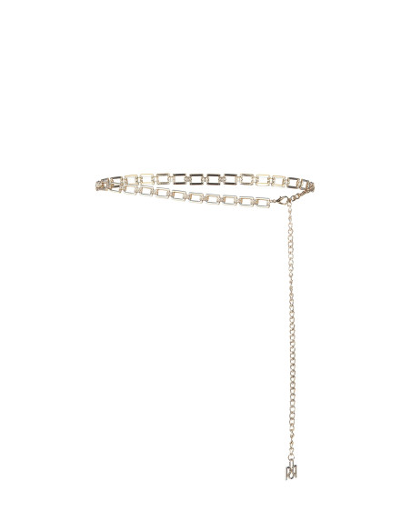 Rinascimento Rectangular-Link Chain Belt - Vestiti Firmati Life Smiles