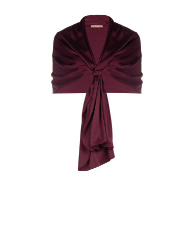 Rinascimento Satin Shawl - Vestiti Firmati Life Smiles