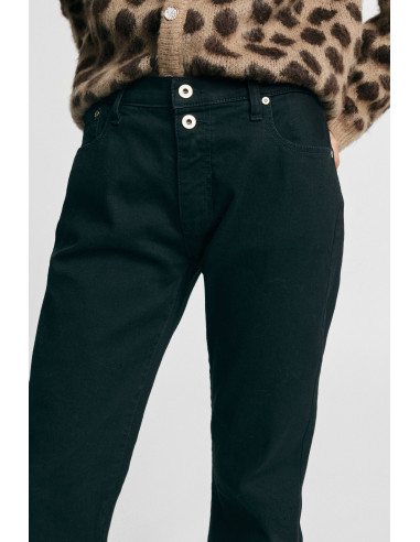 Please Five-Pocket Straight-Leg Regular-Fit Trousers - Vestiti Firm...