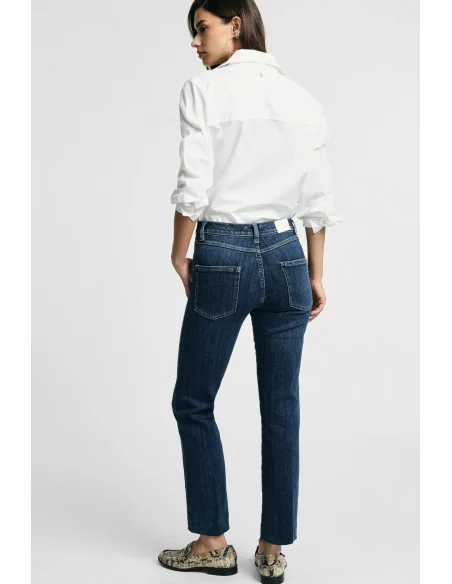 Straight-Leg Jeans with Five Pockets Please