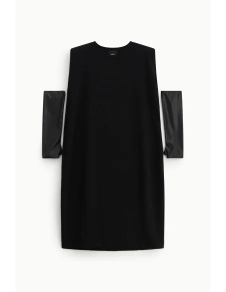 Robe midi sans manches avec gants amovibles Dixie