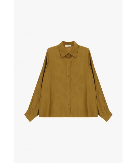 Chemise ample à manches longues et boutons Dixie
