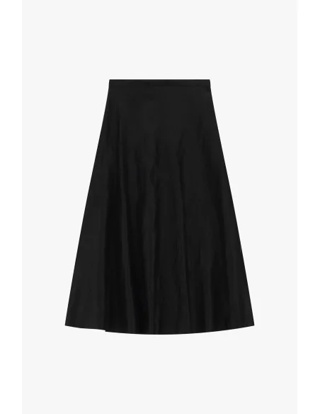 Gonna A Mezza Lunghezza Linea Svasata Vita Liscia Dixie