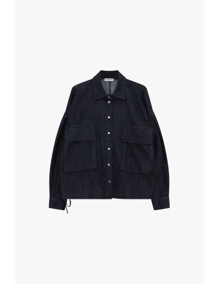 Camicia Con Tasche Applicate E Taglio Dritto Dixie