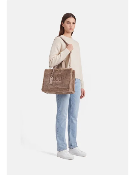 Borsa Tote Grande In Teddy Liu Jo