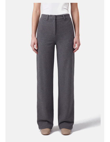 Pantaloni Regular Fit In Punto Milano Liu Jo