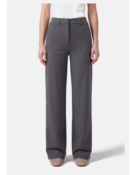 Regular Fit Milano Stitch Trousers Liu Jo