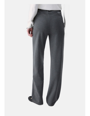 Pantaloni Regular Fit In Punto Milano Liu Jo