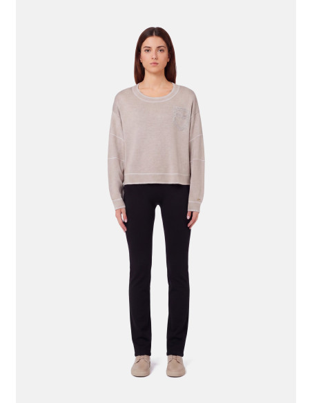 Liu Jo Stitched Jumper - Vestiti Firmati Life Smiles