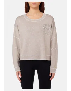 Stitched Sweater Liu Jo