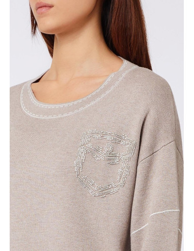 Liu Jo Stitched Jumper - Vestiti Firmati Life Smiles