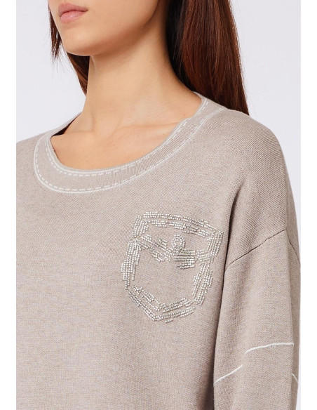 Liu Jo Stitched Jumper - Vestiti Firmati Life Smiles