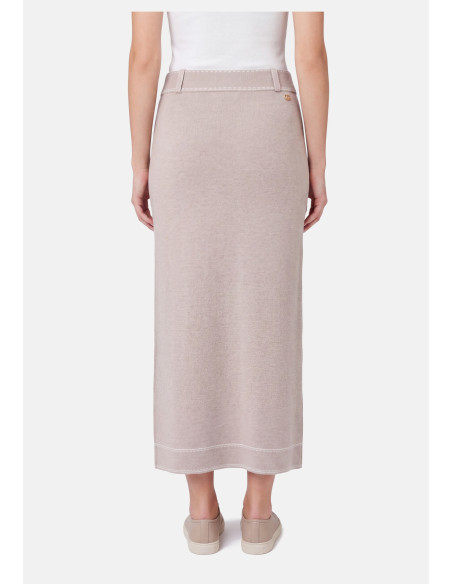Liu Jo Midi Skirt in Silk Blend - Vestiti Firmati Life Smiles