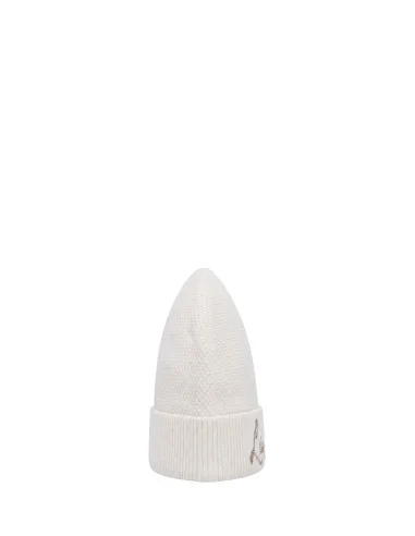 Bonnet en maille avec logo Liu Jo
